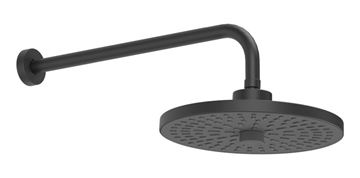 IDEAL STANDARD ALU+ horná sprcha pr. 260 mm, 2 prúdy, matná čierna BD581XG Obrázek - fotka