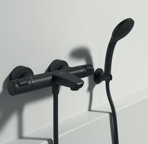 IDEAL STANDARD IDEALRAIN ručná sprcha M1 pr. 100 mm, matná čierna B9402XG Obrázek - fotka