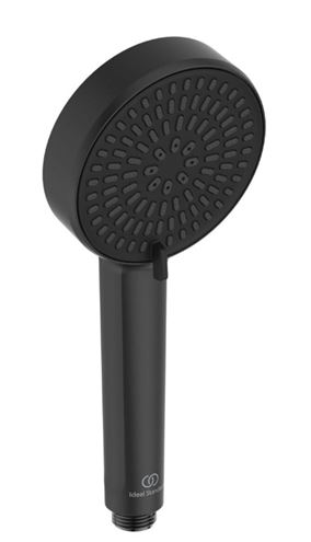 IDEAL STANDARD ALU+ ručná sprcha pr. 100 mm, 2 prúdy, matná čierna BD580XG Obrázek - Hlavní obrázek