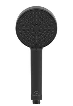 IDEAL STANDARD ALU+ ručná sprcha pr. 100 mm, 2 prúdy, matná čierna BD580XG Obrázek - fotka