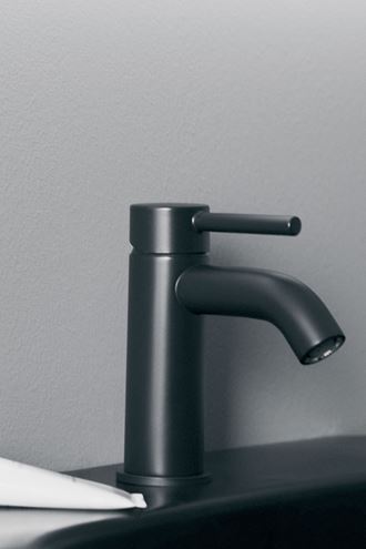 IDEAL STANDARD CERALINE umývadlová stojanková batéria, hodvábna čierna BC268XG Obrázek - fotka