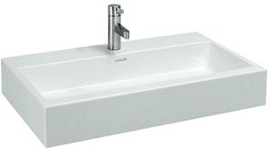 LAUFEN LIVING CITY umývadlo 80 cm, s prepadom, brúsené