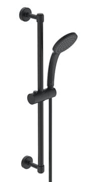 IDEAL STANDARD IDEALRAIN sprchová súprava 3-dielna, ručná sprcha pr. 100 mm, tyč, hadica, matná čierna
