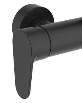 IDEAL STANDARD CERAFLOW ALU+ sprchový set s batériou, horná sprcha, ručná sprcha s 2 prúdmi, tyč, hadica, matná čierna BD584XG Obrázek - fotka