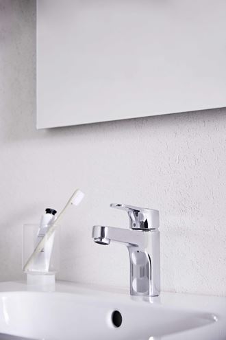 IDEAL STANDARD CERABASE umývadlová stojanková batéria, s odtokovou súpravou, chróm BD077AA Obrázek - fotka