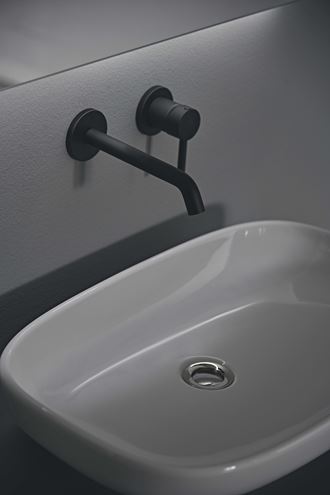 IDEAL STANDARD CERALINE umývadlová podomietková batéria, hodvábna čierna A6938XG Obrázek - fotka