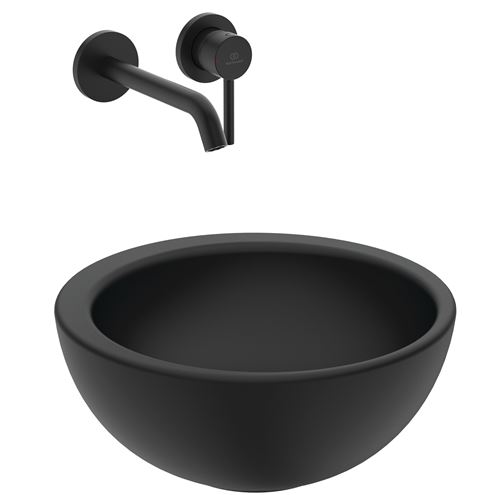 IDEAL STANDARD CERALINE umývadlová podomietková batéria, hodvábna čierna A6938XG Obrázek - fotka