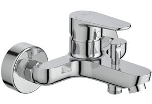 IDEAL STANDARD CERAFINE O vaňová nástenná batéria, s prepínačom, chróm