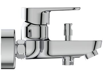IDEAL STANDARD CERAFINE O vaňová nástenná batéria, s prepínačom, chróm BC500AA Obrázek - fotka