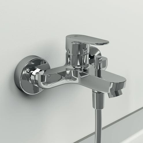 IDEAL STANDARD CERAFINE O vaňová nástenná batéria, s prepínačom, chróm BC500AA Obrázek - fotka
