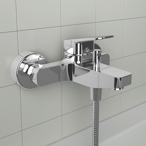 IDEAL STANDARD CERAPLAN vaňová nástenná batéria, s prepínačom, chróm BD256AA Obrázek - fotka