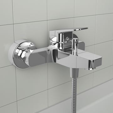 IDEAL STANDARD CERAPLAN vaňová nástenná batéria, s prepínačom, chróm BD256AA Obrázek - fotka