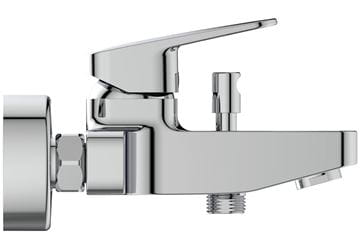 IDEAL STANDARD CERAPLAN vaňová nástenná batéria, s prepínačom, chróm BD256AA Obrázek - fotka