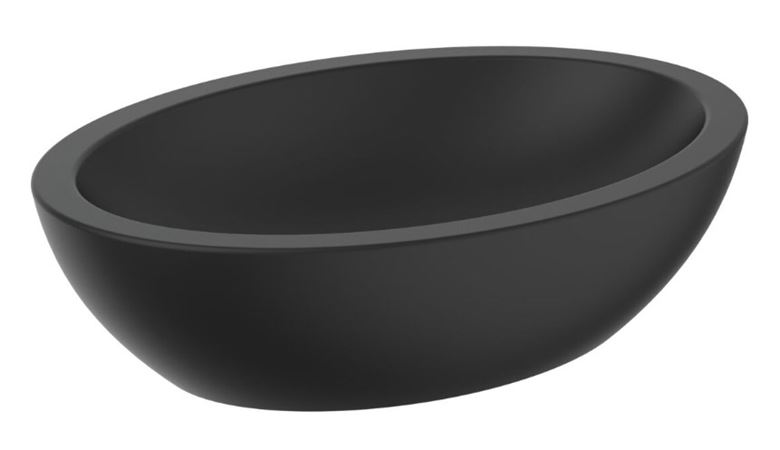 IDEAL STANDARD STRADA O umývadlová misa 60 cm, bez prepadu, čierna K0784V3 Obrázek - Hlavní obrázek