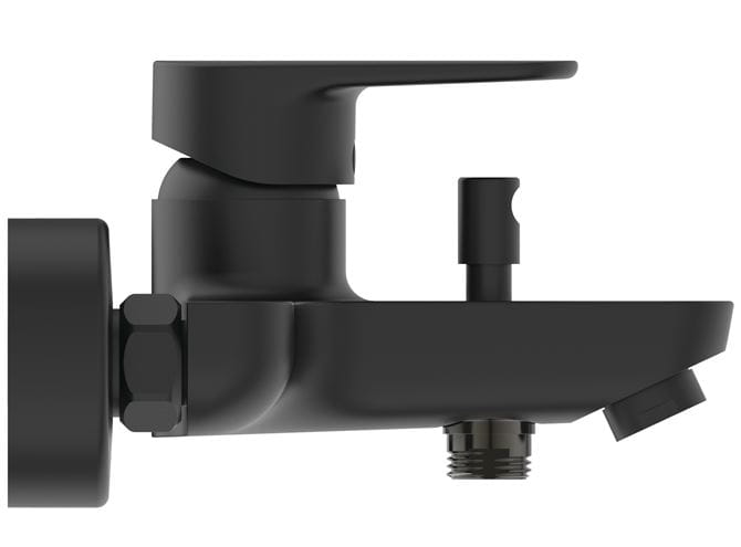 IDEAL STANDARD CERAFINE O vaňová nástenná batéria, s prepínačom, hodvábna čierna BC500XG Obrázek - fotka