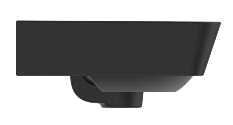 IDEAL STANDARD CONNECT AIR CUBE umývadlo 40 cm, s otvorom pre batériu a prepadom, čierna E0307V3 Obrázek - fotka