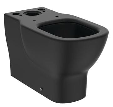 IDEAL STANDARD TESI WC kombi misa, Aquablade splachovanie, zadný odpad, matná čierna