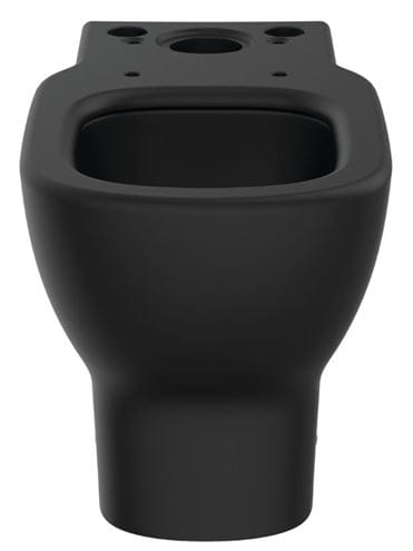 IDEAL STANDARD TESI WC kombi misa, Aquablade splachovanie, zadný odpad, matná čierna T5560V3 Obrázek - fotka