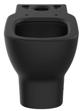 IDEAL STANDARD TESI WC kombi misa, Aquablade splachovanie, zadný odpad, matná čierna T5560V3 Obrázek - fotka