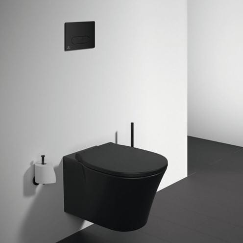 IDEAL STANDARD CONNECT AIR závesné WC, Rimless splachovanie, matná čierna E2288V3 Obrázek - fotka