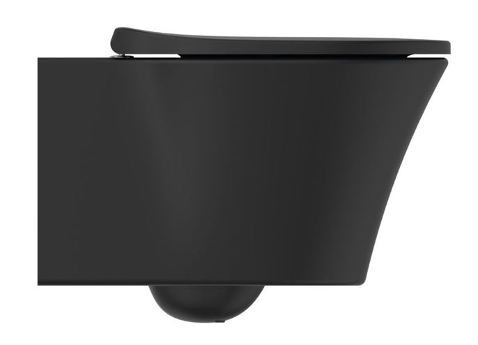 IDEAL STANDARD CONNECT AIR závesné WC, Rimless splachovanie, matná čierna E2288V3 Obrázek - fotka