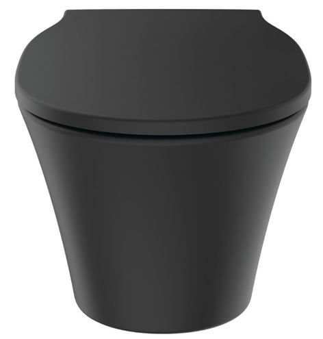 IDEAL STANDARD CONNECT AIR závesné WC, Rimless splachovanie, matná čierna E2288V3 Obrázek - fotka