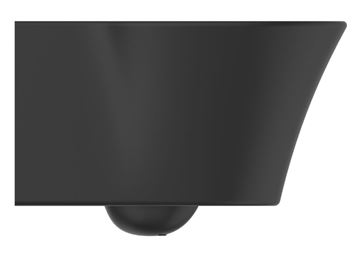 IDEAL STANDARD CONNECT AIR závesné WC, AquaBlade splachovanie, matná čierna E0054V3 Obrázek - fotka