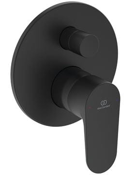IDEAL STANDARD CERAFINE O vaňová podomietková batéria, s prepínačom, hodvábna čierna A7350XG Obrázek - fotka