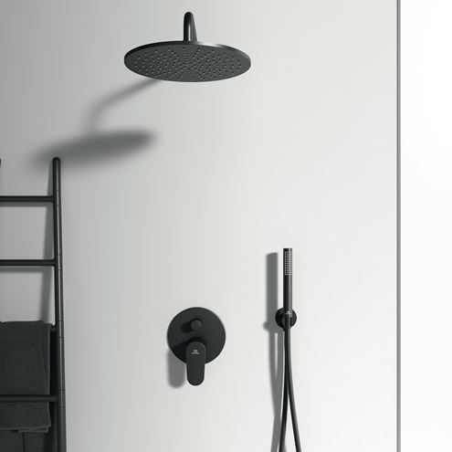 IDEAL STANDARD CERAFINE O vaňová podomietková batéria, s prepínačom, hodvábna čierna A7350XG Obrázek - fotka