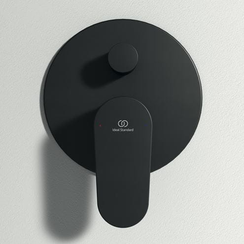 IDEAL STANDARD CERAFINE O vaňová podomietková batéria, s prepínačom, hodvábna čierna A7350XG Obrázek - fotka