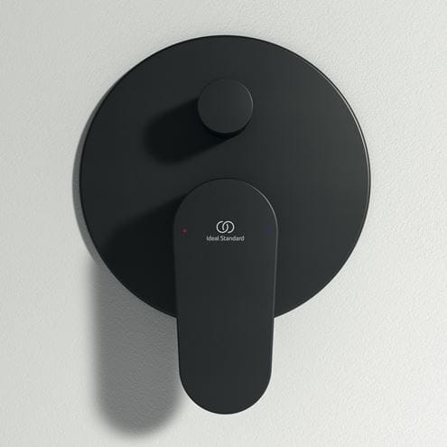 IDEAL STANDARD CERAFINE O vaňová podomietková batéria, s prepínačom, hodvábna čierna BD135XG Obrázek - fotka