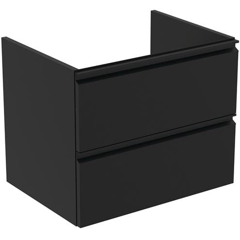 IDEAL STANDARD TESI skrinka pod umývadlo 60x44x49 cm, 2 zásuvky, hodvábna čierna T0050ZT Obrázek - Hlavní obrázek