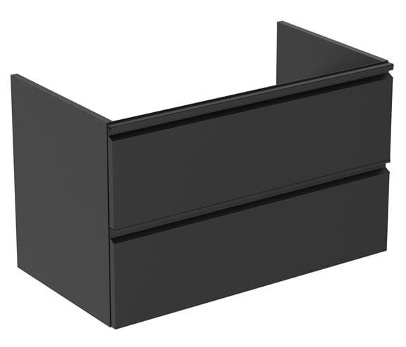 IDEAL STANDARD TESI skrinka pod umývadlo 80x44x49 cm, 2 zásuvky, hodvábna čierna T0051ZT Obrázek - Hlavní obrázek