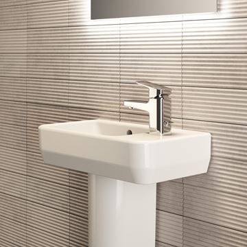 IDEAL STANDARD I.LIFE S umývadielko 45 cm, s otvorom pre batériu vpravo a prepadom T458601 Obrázek - fotka