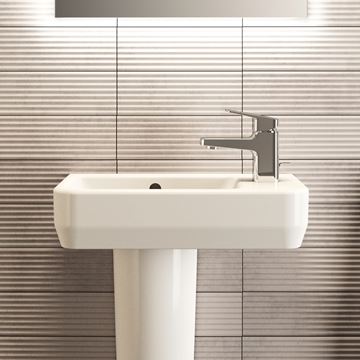 IDEAL STANDARD I.LIFE S umývadielko 45 cm, s otvorom pre batériu vpravo a prepadom T458601 Obrázek - fotka