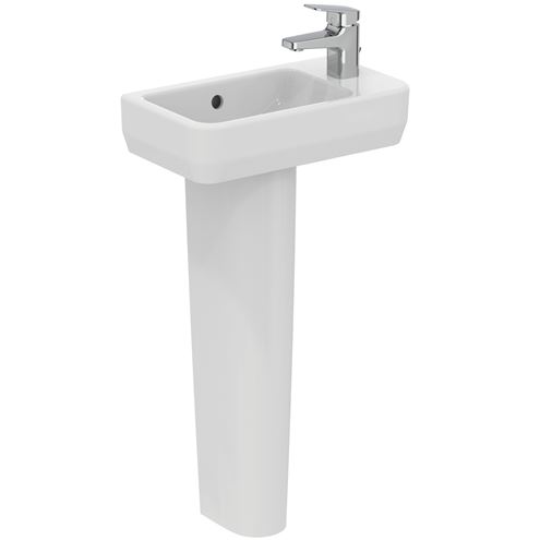 IDEAL STANDARD I.LIFE S umývadielko 45 cm, s otvorom pre batériu vpravo a prepadom T458601 Obrázek - fotka