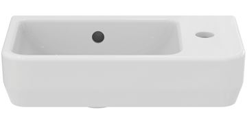 IDEAL STANDARD I.LIFE S umývadielko 45 cm, s otvorom pre batériu vpravo a prepadom T458601 Obrázek - fotka