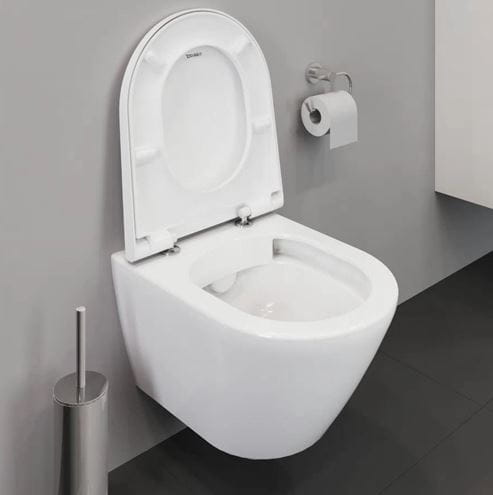 DURAVIT NO.1 závesné WC, so SoftClose sedadlom, Rimless splachovanie 45820900A1 Obrázek - fotka