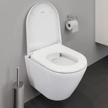 DURAVIT NO.1 závesné WC, so SoftClose sedadlom, Rimless splachovanie 45820900A1 Obrázek - fotka