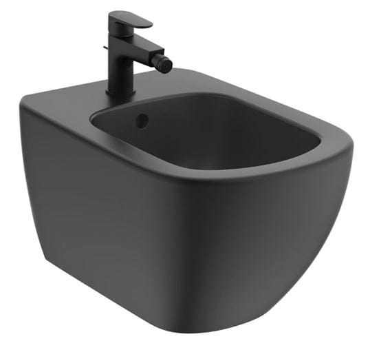 IDEAL STANDARD TESI závesný bidet, matná čierna T3552V3 Obrázek - fotka