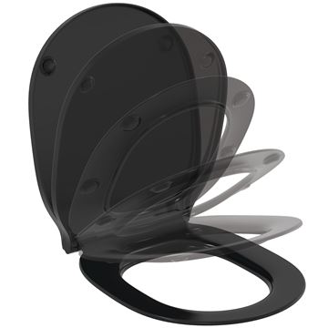 IDEAL STANDARD CONNECT AIR WC sedadlo, SoftClose, matná čierna E0368V3 Obrázek - fotka