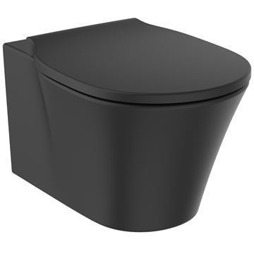 IDEAL STANDARD CONNECT AIR WC sedadlo, SoftClose, matná čierna E0368V3 Obrázek - fotka