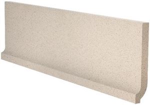 RAKO TAURUS GRANIT sokel s žliabkom 8x30 cm, béžová
