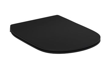 IDEAL STANDARD TESI WC sedadlo ultra ploché, SoftClose, matná čierna