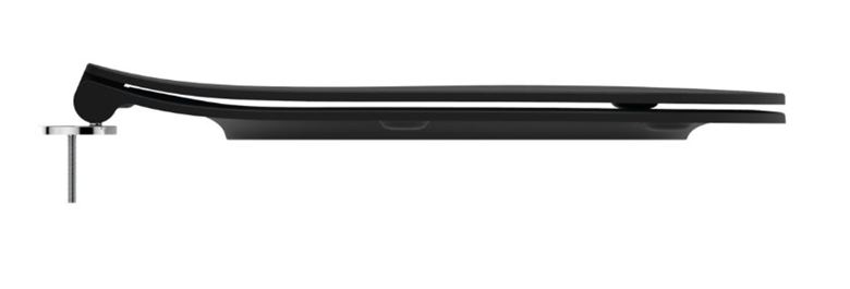 IDEAL STANDARD TESI WC sedátko ultra ploché, SoftClose, matná čierna T5522V3 Obrázek - fotka