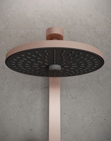 IDEAL STANDARD ALU+ horná sprcha pr. 260 mm, 2 prúdy, rosé BD581RO Obrázek - fotka