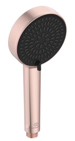 IDEAL STANDARD CERAFLOW ALU+ sprchový set s batériou, horná sprcha, ručná sprcha s 2 prúdmi, tyč, hadica, rosé BD584RO Obrázek - fotka