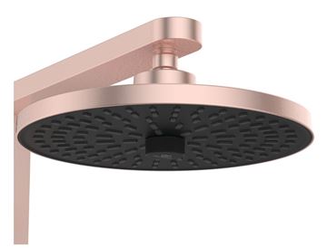 IDEAL STANDARD CERAFLOW ALU+ sprchový set bez batérie, horná sprcha, ručná sprcha s 2 prúdmi, tyč, hadica, rosé BD585RO Obrázek - fotka