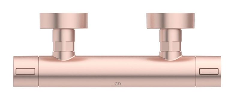 IDEAL STANDARD CERATHERM ALU+ sprchová nástenná termostatická batéria, rosé BD582RO Obrázek - fotka