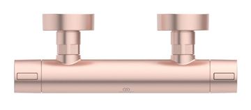 IDEAL STANDARD CERATHERM ALU+ sprchová nástenná termostatická batéria, rosé BD582RO Obrázek - fotka